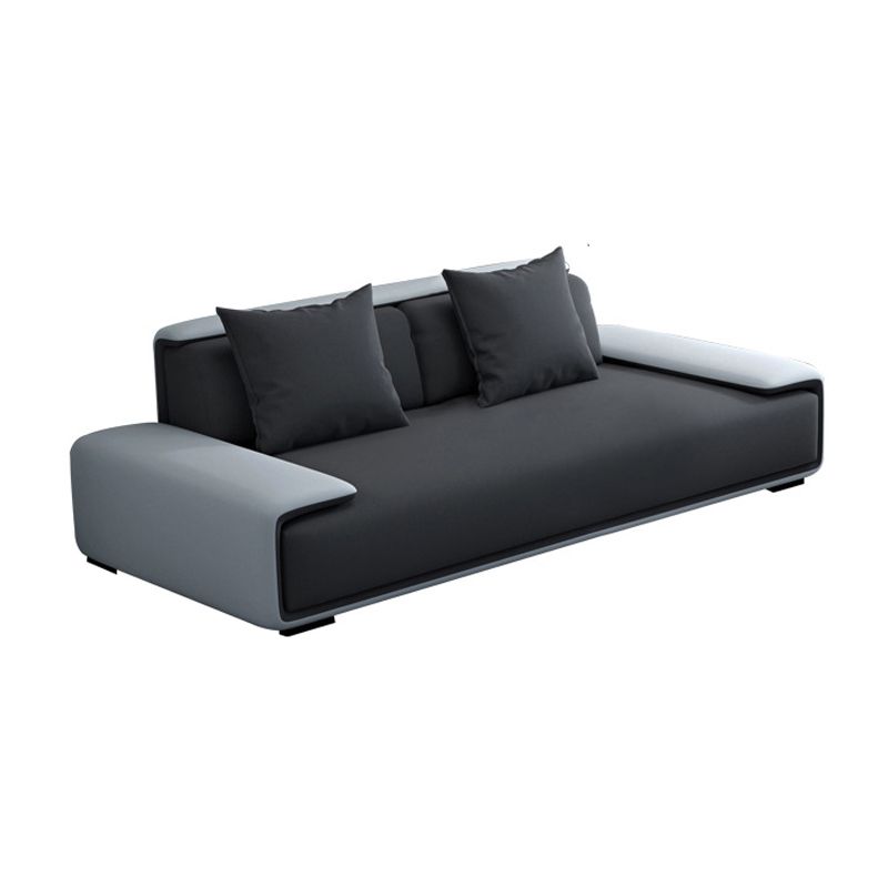 Divano senza braccio 35.43 "d x 27,55" H divano standard con cuscino per soggiorno