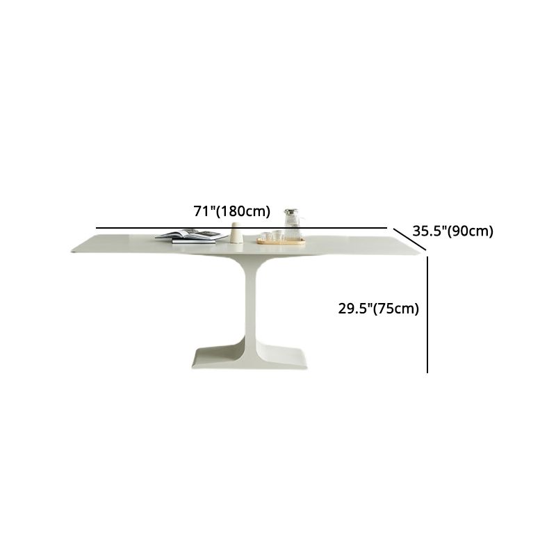 Modern Rectangle Stone Dining Table Set 1/4/5/7 Pieces Dining Set Clearhalo 'Dining Room Sets' 'Dining Tables & Seating' 'dining_room_set' 'furn' 'furn_dining_room_set' 'Furniture' 'furniture_dining_room_set' 'Kitchen & Dining Furniture' 1200x1200_975c7a4e-248f-421b-83f9-b06bcbaf7f91