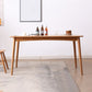 Contemporary Dining Table Cherry Solid Wood Table with 4 Legs for Kitchen Dinner Dining Room Clearhalo ' dining_table' 'Dining Tables & Seating' 'Dining Tables' 'furn' 'furn_dining_table' 'Furniture' 'furniture_dining_table' 'Kitchen & Dining Furniture' 'kitchen&dining_furn' 'kitchen' 'kitchen_dining_table' 1200x1200_975d5b3a-a8b5-4378-8d9c-9c387aa1601f