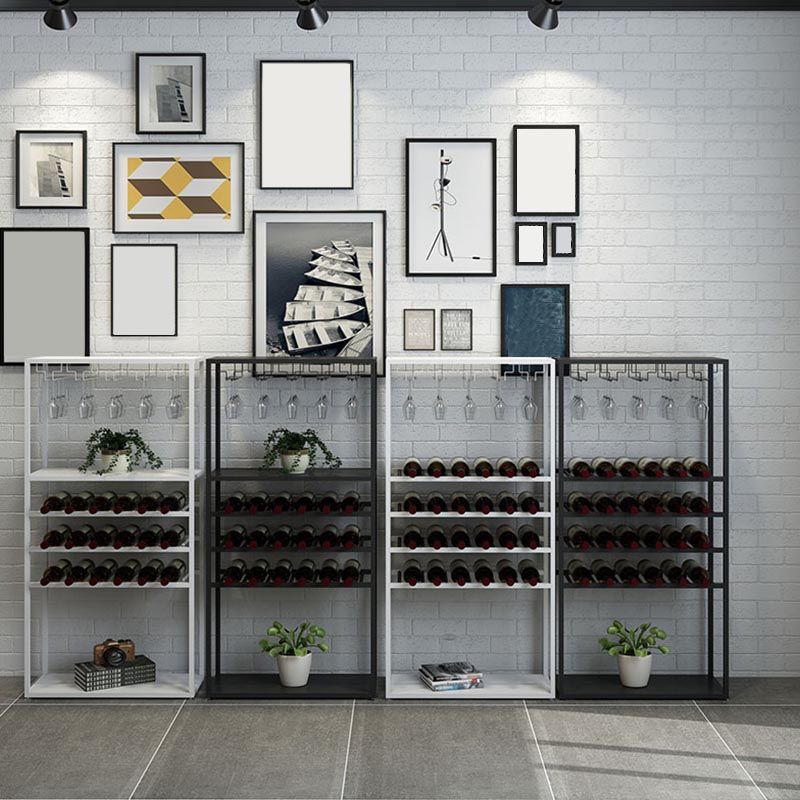 棚の床の茎ホルダーワインラックを備えたモダンワインホルダーラック