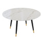 Round Sintered Stone Dining Table Foldable Modern Table in White with 4 Legs Clearhalo ' dining_table' 'Dining Tables & Seating' 'Dining Tables' 'furn' 'furn_dining_table' 'Furniture' 'furniture_dining_table' 'Kitchen & Dining Furniture' 'kitchen&dining_furn' 'kitchen' 'kitchen_dining_table' 1200x1200_975e7c9d-7eaa-4e04-bdca-ef37df9a58ef