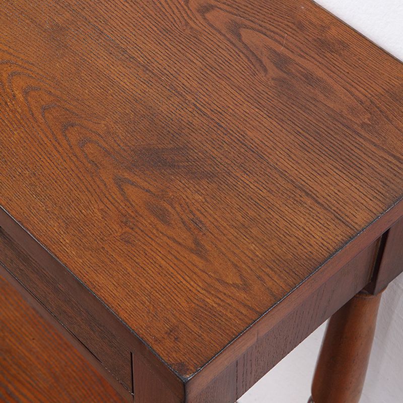 Mesa de acento de madera francesa mesa de acento rectangular mesa de consola de sofá para hall