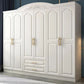 French Country Wardrobe Armoire White Wooden Wardrobe Cabinet Clearhalo 'Armoires & Wardrobes' 'armoires_wardrobes' 'Bedroom Furniture' 'furn' 'furn_armoires_wardrobes' 'Furniture' 1200x1200_97604f26-e793-4694-b0fd-1887e7152c6f