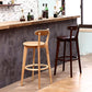 Scandinavian Rubberwood Coffee Shop Stool Footrest Upholstered Bar Stools Clearhalo 'Bar Furniture' 'Bar Stools' 'bar_stools' 'furn' 'furn_bar_stools' 'Furniture' 'furniture_bar_stools' 'Kitchen & Dining Furniture' 1200x1200_9760f8ab-7462-4779-8bf9-cb182a424d18