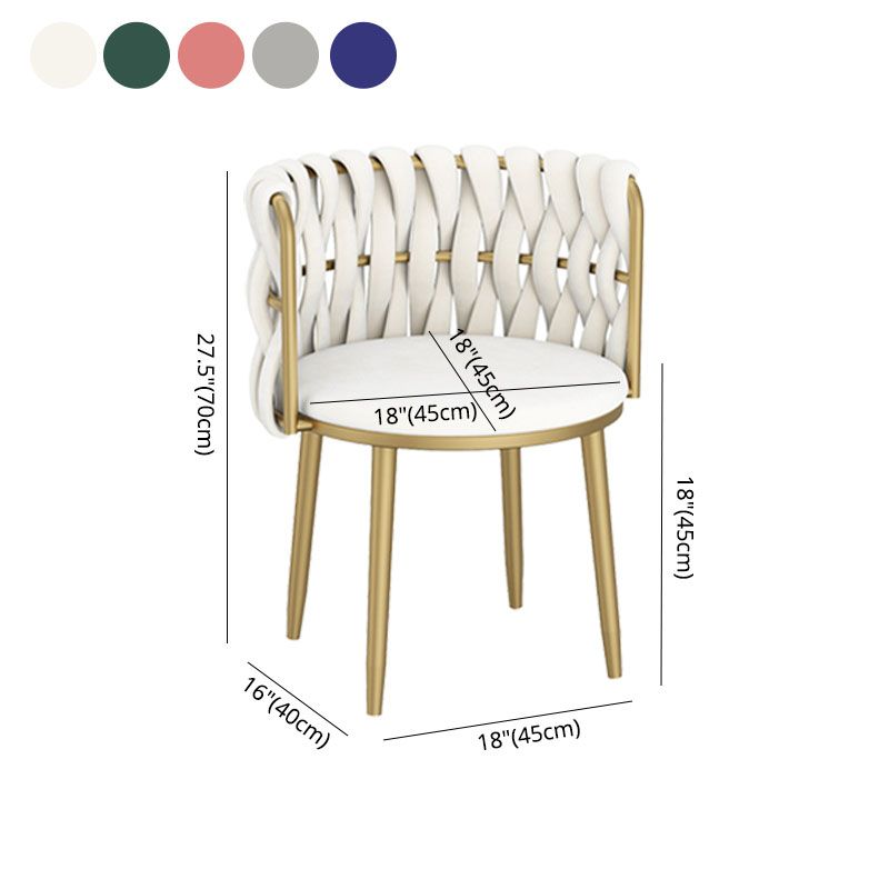 Nordic Metal Dining Room Chairs Velvet Armless Dining Chairs for Restaurant Clearhalo ' kitchen&dining_furn' 'Dining Chairs' 'Dining Tables & Seating' 'dining_chair' 'furn' 'furn_dining_chair' 'Furniture' 'furniture_dining_chair' 'Kitchen & Dining Furniture' 'kitchen' 1200x1200_9761b566-1e73-4fcc-bcc4-816aec4f6b89