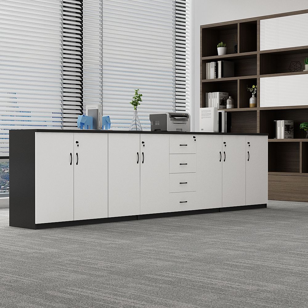 Abbazzinamento in stile Nordic Amatico in legno archiviazione laterale