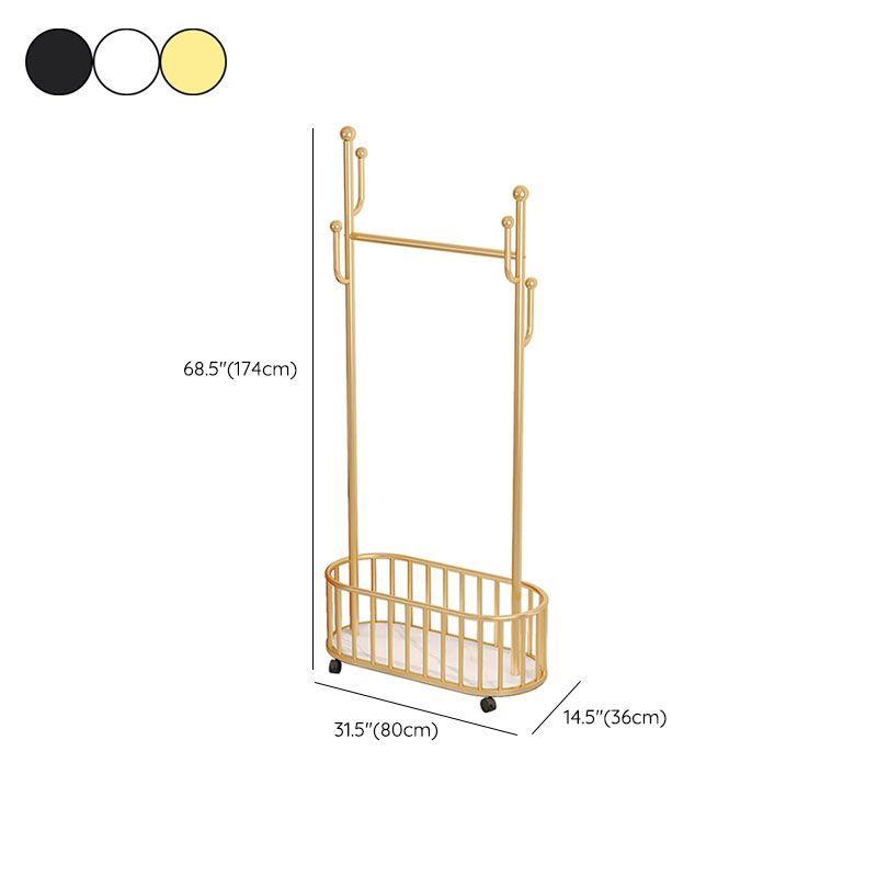 Gorgeous Coat Rack Plain Coat Hooks Metal Coat Rack for Bedroom Clearhalo 'Entry & Mudroom Furniture' 'furn' 'furn_hall_tree_coat_racks' 'Furniture' 'Hall Trees & Coat Racks' 'hall_tree_coat_racks' 1200x1200_976740d3-5fb5-4846-9f00-d68030bd0c3e