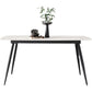 Rectangle Dining Table Modern Sintered Stone Furniture with Metallic Base Clearhalo ' dining_table' 'Dining Tables & Seating' 'Dining Tables' 'furn' 'furn_dining_table' 'Furniture' 'furniture_dining_table' 'Kitchen & Dining Furniture' 'kitchen&dining_furn' 'kitchen' 'kitchen_dining_table' 1200x1200_9768dbc7-a703-4fb0-ba2b-9d3ec6ee6536