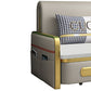 Pillow Included Sofa Futon Cushion Back Foldable Futon Sofa Bed with Storage