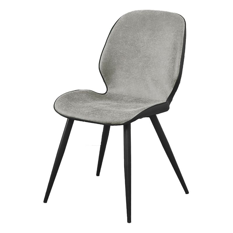 Modern Metal Dining Room Chair Wingback Side Chair for Restaurant Use Clearhalo ' kitchen&dining_furn' 'Dining Chairs' 'Dining Tables & Seating' 'dining_chair' 'furn' 'furn_dining_chair' 'Furniture' 'furniture_dining_chair' 'Kitchen & Dining Furniture' 'kitchen' 1200x1200_976cb4bb-4b47-4b86-905d-a1bf756a9335