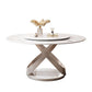 Pedestal Casual Dining Table Round Table for Home Kitchen Desk Clearhalo 'Dining Tables & Seating' 'Dining Tables' 'dining_table' 'furn' 'furn_dining_table' 'Furniture' 'Kitchen & Dining Furniture' 1200x1200_976f00dd-b1fe-4dac-bb75-ab2a8e7e78f4