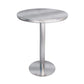 Industrial Style Dinner Table Stainless Steel Dining Site Table for Home Clearhalo ' dining_table' 'Dining Tables & Seating' 'Dining Tables' 'furn' 'furn_dining_table' 'Furniture' 'furniture_dining_table' 'Kitchen & Dining Furniture' 'kitchen&dining_furn' 'kitchen' 'kitchen_dining_table' 1200x1200_97722770-6006-412b-a78b-3f7c704c6cf2