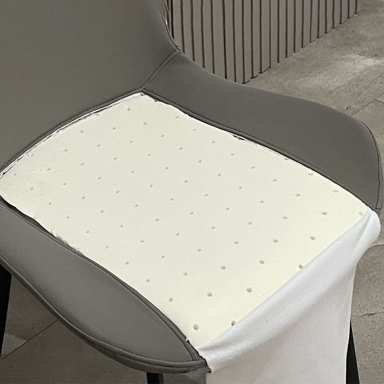 Contemporary Style Dining Chairs Kitchen Armless Side Chair with Metal Legs (Set of 2) Clearhalo ' kitchen&dining_furn' 'Dining Chairs' 'Dining Tables & Seating' 'dining_chair' 'furn' 'furn_dining_chair' 'Furniture' 'furniture_dining_chair' 'Kitchen & Dining Furniture' 'kitchen' 1200x1200_9775c139-50c2-4391-a04a-1b3804b5563b