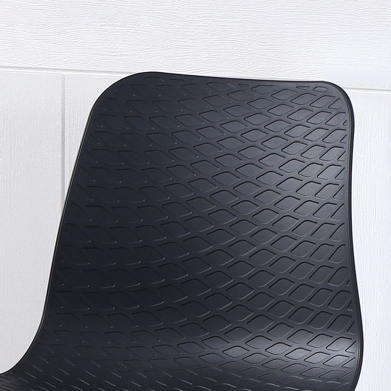 Contemporary Plastic Patio Dining Side Chair Solid Back Dining Side Chair Clearhalo 'Dining Chairs' 'Dining Tables & Seating' 'dining_chair' 'furn' 'furn_dining_chair' 'Furniture' 'furniture_dining_chair' 'Kitchen & Dining Furniture' 1200x1200_9775cd3b-5d74-4b84-8a51-b18a826a15bb