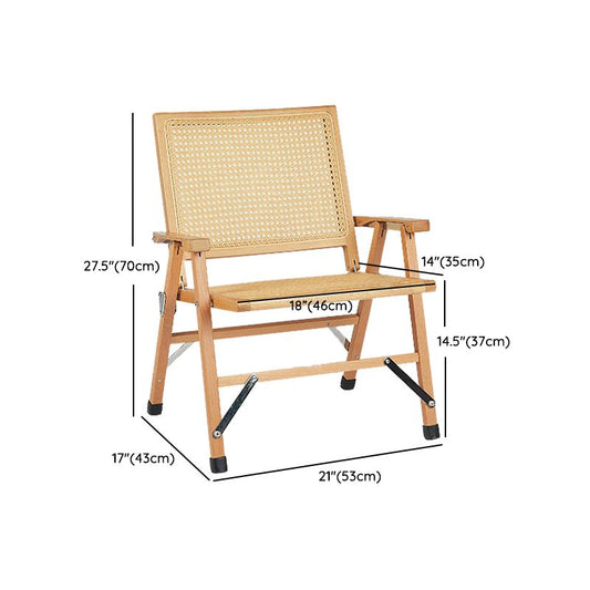 Sillas de comedor de caña de madera sólida de casa sólida en casa