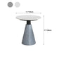 1 Slate Pedestal Coffee Table Round Modern Minimalist Coffee Table