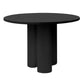 Living Room Contemporary Dining Table Round Dining Table with Pedestal Base Clearhalo 'Dining Tables & Seating' 'Dining Tables' 'dining_table' 'furn' 'furn_dining_table' 'Furniture' 'furniture_dining_table' 'Kitchen & Dining Furniture' 'kitchen' 'kitchen_dining_table' 1200x1200_977eddc6-1597-4dbb-8899-a6ce2c2eb996