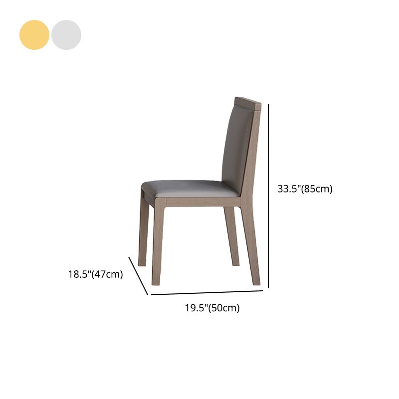 Modern Style 1/2/5/7 Pieces Dinette Set Solid Wood Dining Table and Chairs Clearhalo 'Dining Room Sets' 'Dining Tables & Seating' 'dining_room_set' 'furn' 'furn_dining_room_set' 'Furniture' 'furniture_dining_room_set' 'Kitchen & Dining Furniture' 1200x1200_97860215-78d7-4595-a542-d7bbb2901705