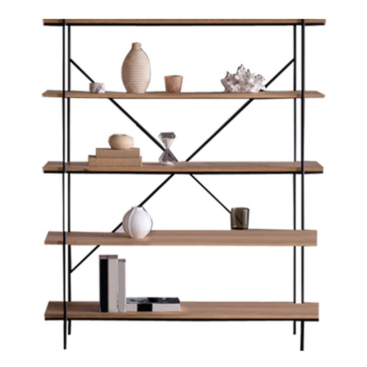 Modern Bookshelf Solid Wood Bookcase With Rectangular Shelves Clearhalo 'Bookcases' 'furn' 'furn_bookcases' 'Furniture' 'furniture_bookcases' 'Office Furniture' 1200x1200_9788581c-3504-4c5d-971d-5d0c98706765