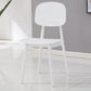 Matte Finish Plastic Dining Side Chair Stackable Open Back Dining Chair Clearhalo ' kitchen&dining_furn' 'Dining Chairs' 'Dining Tables & Seating' 'dining_chair' 'furn' 'furn_dining_chair' 'Furniture' 'furniture_dining_chair' 'Kitchen & Dining Furniture' 'kitchen' 1200x1200_9788fdbd-06cf-47f7-9de6-9876b09dc77f