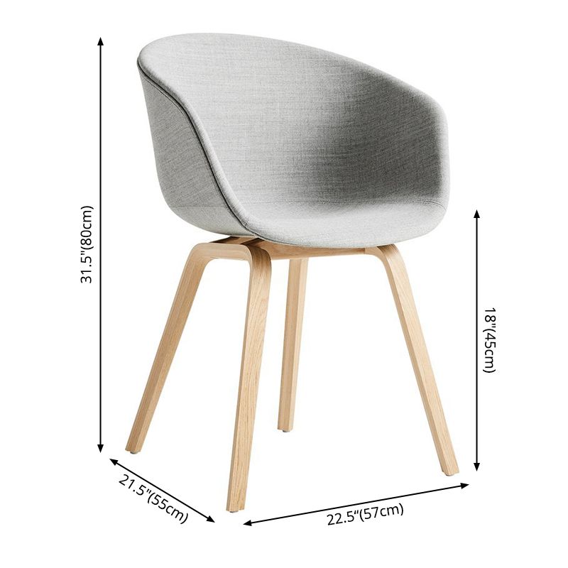 Scandinavian Home Arm Chair Indoor Wingback Plastic Dining Room Chair Set Clearhalo ' kitchen&dining_furn' 'Dining Chairs' 'Dining Tables & Seating' 'dining_chair' 'Furniture' 'furniture_dining_chair' 'Kitchen & Dining Furniture' 'kitchen' 1200x1200_978a4989-fea6-4869-af3e-e6fe286bbd80