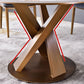 Glam Sintered Stone Dining Table Round Dinner Room Table with Pedestal Base Clearhalo 'Dining Tables & Seating' 'Dining Tables' 'dining_table' 'furn' 'furn_dining_table' 'Furniture' 'furniture_dining_table' 'Kitchen & Dining Furniture' 'kitchen' 'kitchen_dining_table' 1200x1200_978bf9a7-d351-4404-9d7c-575e4388e8ba