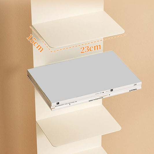 Gesloten boekenplank verticale metalen planken bevatten boekenkast voor studieruimte