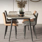 Simplicity Rectangle Dining Room Table Grey Sintered Stone Table with 4 Black Legs Clearhalo ' dining_table' 'Dining Tables & Seating' 'Dining Tables' 'furn' 'furn_dining_table' 'Furniture' 'furniture_dining_table' 'Kitchen & Dining Furniture' 'kitchen&dining_furn' 'kitchen' 'kitchen_dining_table' 1200x1200_978ef151-a408-45be-8ad8-791d2fcdf932