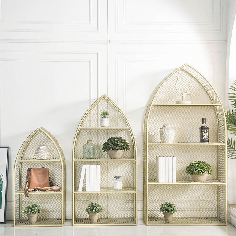 Glam Style Bookshelf Closed Back Bookcase forStudy Room Home Office Clearhalo 'Bookcases' 'furn' 'furn_bookcases' 'Furniture' 'furniture_bookcases' 'Office Furniture' 1200x1200_97927424-084f-4ada-befd-25bf3a828090