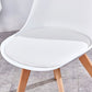 Contemporary Style Dining Room Chair Solid Back Armless Chair for Kitchen Clearhalo ' kitchen&dining_furn' 'Dining Chairs' 'Dining Tables & Seating' 'dining_chair' 'Furniture' 'furniture_dining_chair' 'Kitchen & Dining Furniture' 'kitchen' 1200x1200_97930b20-9be4-4a0b-a5c4-c269320b0f44