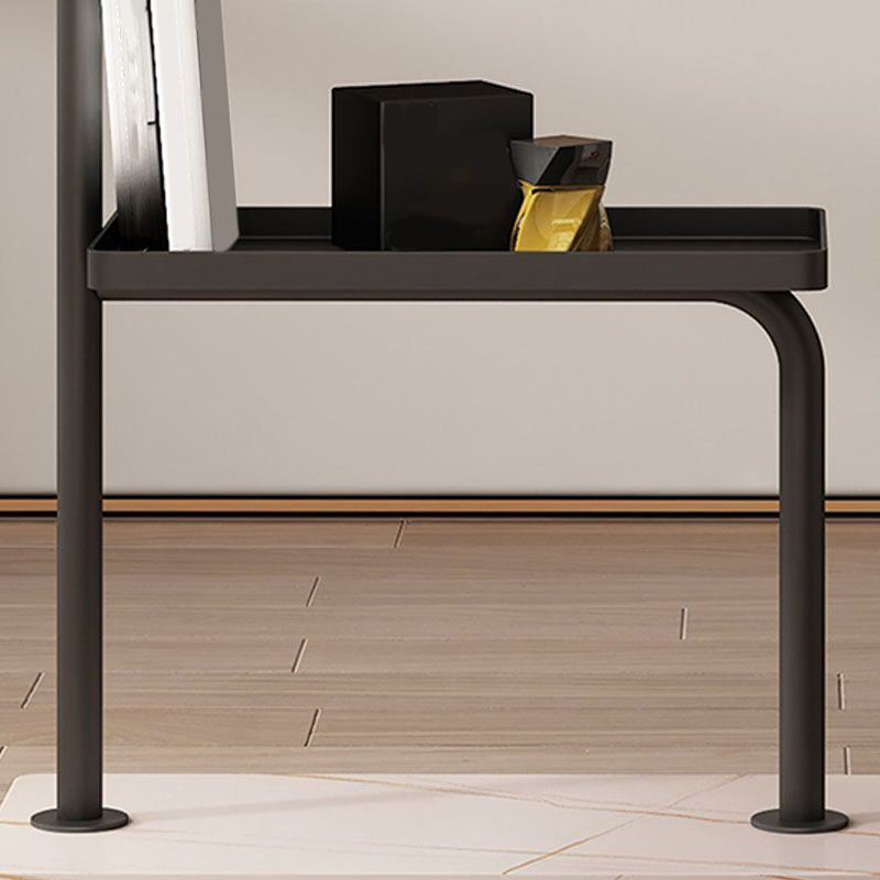 Contemporary Metal Coat Rack 3 Coat Hooks Standing Coat Rack Clearhalo 'Entry & Mudroom Furniture' 'furn' 'furn_hall_tree_coat_racks' 'Furniture' 'Hall Trees & Coat Racks' 'hall_tree_coat_racks' 1200x1200_9795b62b-c7ca-4a41-9544-270db61bdc3f