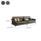 Modern Pillowed Back Cushions Black Sectional Flared Arm Chesterfield Sectional Clearhalo 'furn' 'furn_sectionals' 'Furniture' 'Living Room Furniture' 'Sectionals' 1200x1200_9799f3eb-9485-4f98-b0bd-dd50e70c9f0f