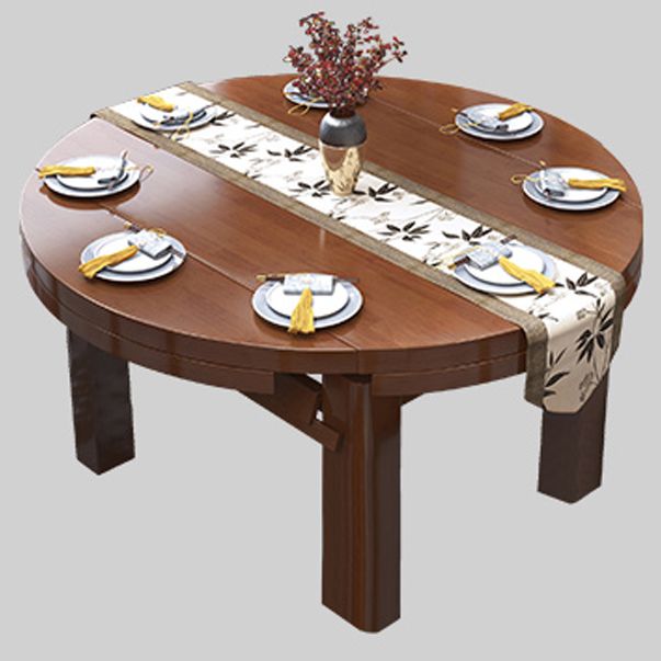 Modern Standard Dining Table Extendable Solid Wood Dining Table with 4 Legs Clearhalo ' dining_table' 'Dining Tables & Seating' 'Dining Tables' 'furn' 'furn_dining_table' 'Furniture' 'furniture_dining_table' 'Kitchen & Dining Furniture' 'kitchen&dining_furn' 'kitchen' 'kitchen_dining_table' 1200x1200_979dd5f2-f4d3-4fd2-959e-c1e5c3ecc5f0