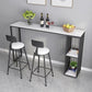 Industrial Bar Table and Stools 1/2/3 Pieces Bar Stool and Table Set