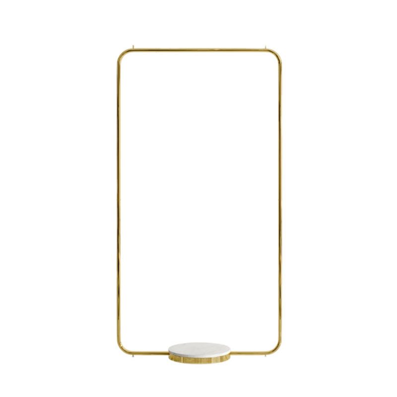 Leisure Metal Hall Tree Solid Color Stainless Steel Coat Rack Clearhalo 'Entry & Mudroom Furniture' 'furn' 'furn_hall_tree_coat_racks' 'Furniture' 'Hall Trees & Coat Racks' 'hall_tree_coat_racks' 1200x1200_979fb8d1-4e76-4c10-a4b1-c65cf3a0f568