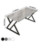 Rectangle Four-Color Dining Table Sintered Stone Table Modern with Double Pedestal Clearhalo ' dining_table' 'Dining Tables & Seating' 'Dining Tables' 'furn' 'furn_dining_table' 'Furniture' 'furniture_dining_table' 'Kitchen & Dining Furniture' 'kitchen&dining_furn' 'kitchen' 'kitchen_dining_table' 1200x1200_97a13027-141e-4e61-b940-469f214897dc