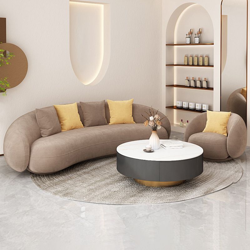 Contemporary Curved Sofa with Tight Back and Tuxedo Back for Living Room Clearhalo 'furn' 'furn_sofas' 'Furniture' 'Living Room Furniture' 'Sofa' 'sofas' 1200x1200_97a15dfb-cb1b-4b06-b9e7-bbb80de4e8a0