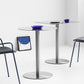 Metal Industrial Dining Table Stainless Steel Top Table with Pedestal Base Clearhalo ' dining_table' 'Dining Tables & Seating' 'Dining Tables' 'furn' 'furn_dining_table' 'Furniture' 'furniture_dining_table' 'Kitchen & Dining Furniture' 'kitchen&dining_furn' 'kitchen' 'kitchen_dining_table' 1200x1200_97a640a3-717a-4a12-a69f-87abda1be996