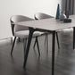 Industrial Sintered Stone Grey Table for Restaurant Rectangle Dining Table with 4 Legs Clearhalo 'Dining Tables & Seating' 'Dining Tables' 'dining_table' 'furn' 'furn_dining_table' 'Furniture' 'furniture_dining_table' 'Kitchen & Dining Furniture' 'kitchen' 'kitchen_dining_table' 1200x1200_97a82e24-5a6a-4e10-98b5-b0de3312ccad