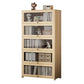 Contemporary Bookshelf Standard Wooden Closed Back Bookcase with Shelves Clearhalo 'Bookcases' 'furn' 'furn_bookcases' 'Furniture' 'Office Furniture' 1200x1200_97ac15a3-7a85-446f-b483-dff0bef97f88