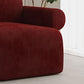 35.43" Wide Contemporary Style Single Sofa Chair Fixed Back Fabric Arm Chair