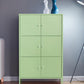 Modern Storage Cabinet Hinged Wardrobe Armoire - 25.6"L x 14.2"W x 41.3"H Clearhalo 'Armoires & Wardrobes' 'armoires_wardrobes' 'Bedroom Furniture' 'furn' 'furn_armoires_wardrobes' 'Furniture' 1200x1200_97af1941-30c9-46df-b11b-e65ab1230620