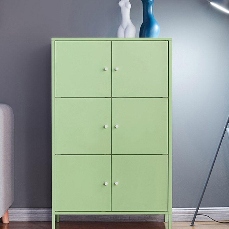Modern Storage Cabinet Hinged Wardrobe Armoire - 25.6"L x 14.2"W x 41.3"H Clearhalo 'Armoires & Wardrobes' 'armoires_wardrobes' 'Bedroom Furniture' 'furn' 'furn_armoires_wardrobes' 'Furniture' 1200x1200_97af1941-30c9-46df-b11b-e65ab1230620
