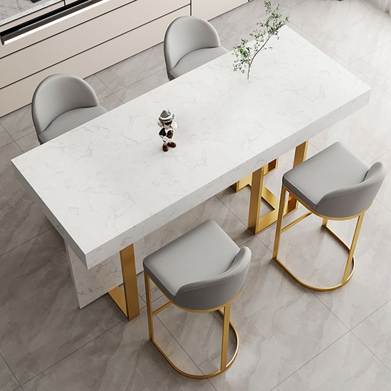 Sgabelli moderni senza intenso a bracciale con imbottitura e metallo per il ristorante