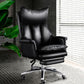 Modern Leather Armless Office Chair No Distressing Ergonomic Desk Chair with Wheels Clearhalo 'furn' 'furn_office_chair' 'Furniture' 'Office Chairs' 'Office Furniture' 'office_chair' 1200x1200_97b0f6dc-e53a-4d68-a5a0-fddc85e1b3ba