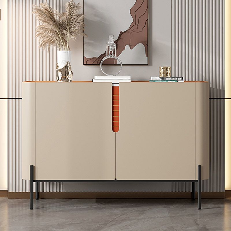 Stone Credenza Buffet de comedor de estilo contemporáneo con gabinetes