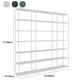 Modern Open Storage Bookcase 9.8" W Iron Frame Bookshelf with Shelves Clearhalo 'Bookcases' 'furn' 'furn_bookcases' 'Furniture' 'Office Furniture' 1200x1200_97b58d6d-4fd3-4047-be2c-c91de3a9b791