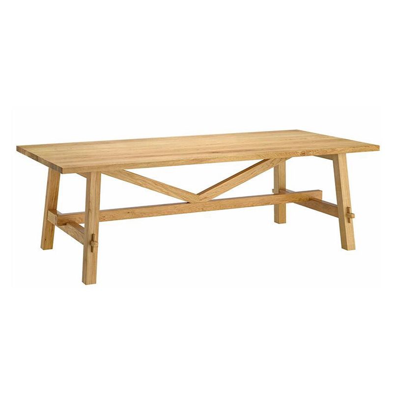 Glam Style Wooden Dining Table Rectangle Table with Wood Legs for Home Use Clearhalo 'Dining Tables & Seating' 'Dining Tables' 'dining_table' 'furn' 'furn_dining_table' 'Furniture' 'Kitchen & Dining Furniture' 1200x1200_97b6c0a4-9190-40ad-8477-5d2ca34dbbe7