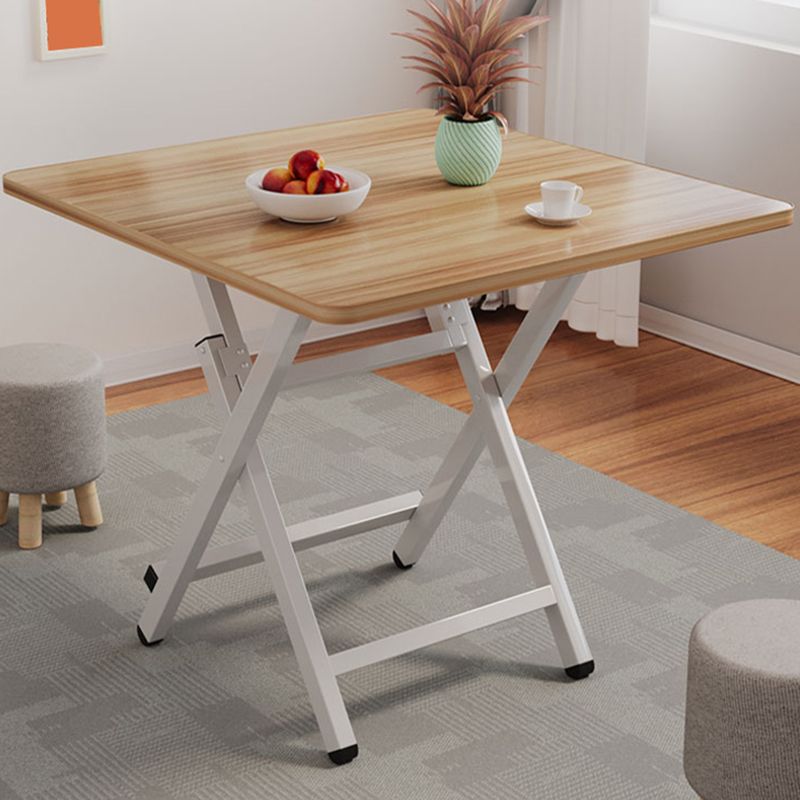 Tavolo per laptop per ufficio a forma di rettangolare con scrivania di scrittura di gambe metalliche per casa