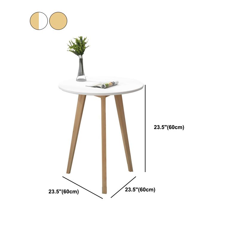 Modern Style Round Wooden Coffee Table 3 Legs Cocktail Table Clearhalo 'Coffee & Accent Tables' 'Coffee Tables' 'coffee_tables' 'furn' 'furn_coffee_tables' 'Furniture' 'Living Room Furniture' 1200x1200_97bd047f-caa2-4808-a40a-c24f206fbb4c